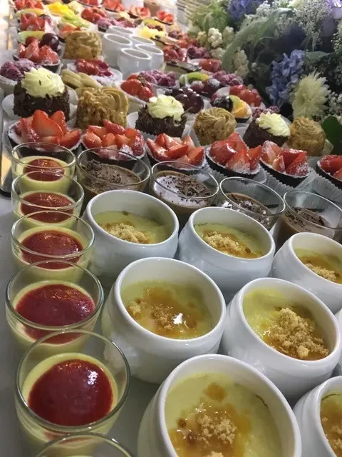 Afbeelding van Dessertenbuffet geportimeerde dessertjes